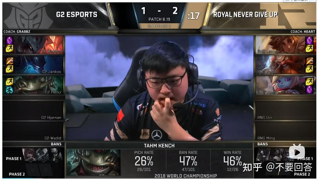 LOL-电竞世界杯：BLG1-2不敌G2淘汰